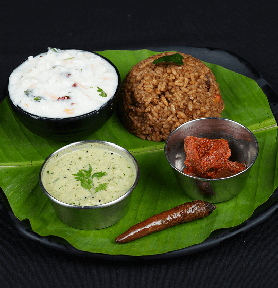 Curd Rice And Puliyogare Rice 1