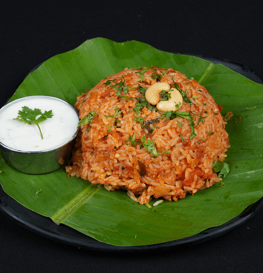 Tomato Rice (hand Tossed) 1